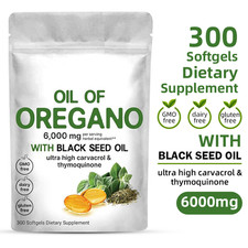 Olio di Origano 6000mg - 300
