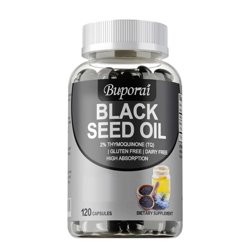 Capsule olio semi nero - nero,