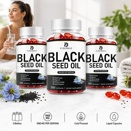 Bottiglie olio semi nero - 3,