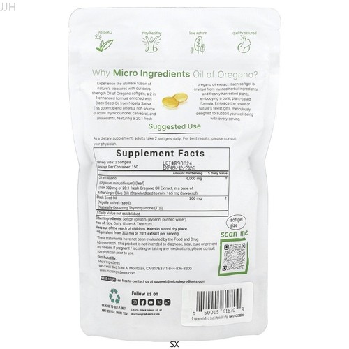 Micro ingredienti olio - ingredienti,