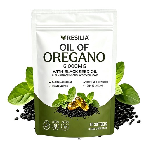 Resilia olio origano 6000mg - olio,