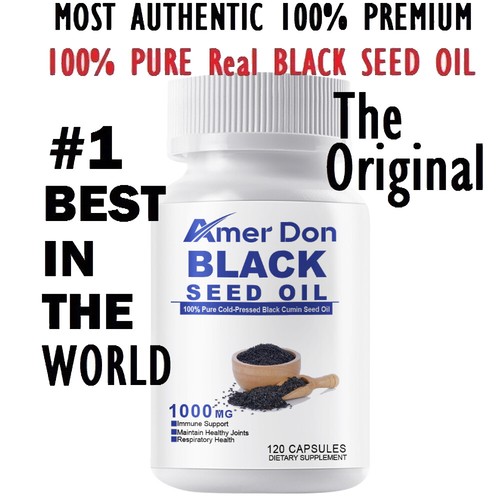 Olio semi nero - nero, 1000mg