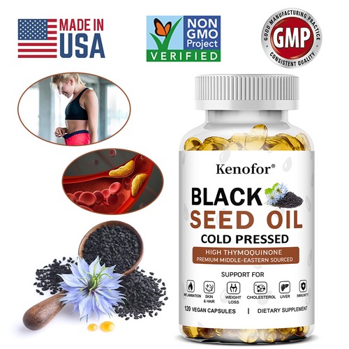 Olio semi nero - nero, 1000mg