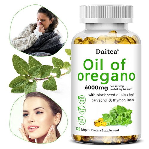 Olio origano 6000mg con - di,