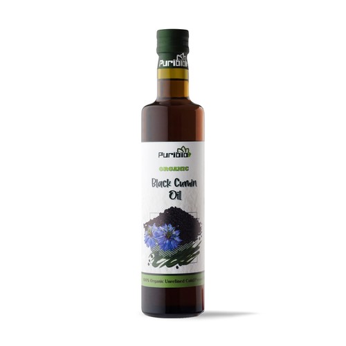 Puribio olio semi - semi, nero/nero