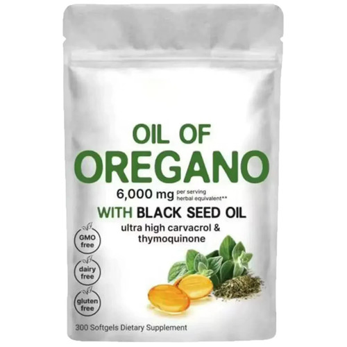 Olio origano 6000mg con - 6000mg,