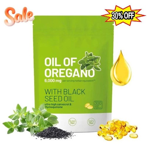 Olio origano 6000mg 300 - di,