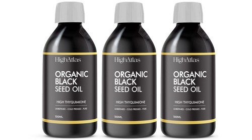 Confezioni olio semi - olio, nero