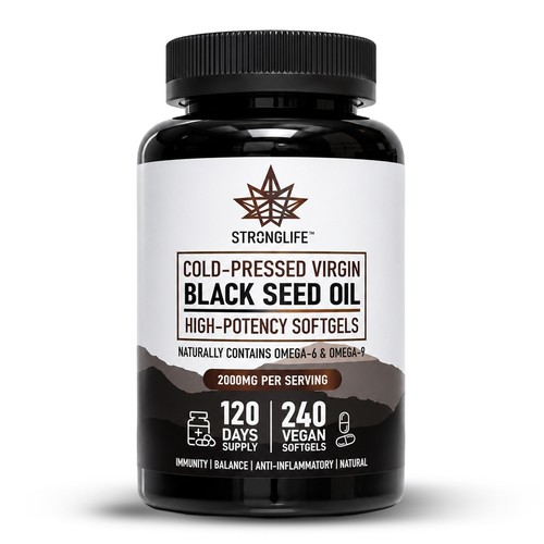Olio semi nero 2000mg - olio, 240